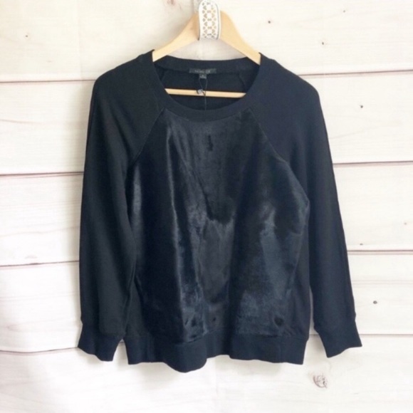 Rachel Zoe Calf Hair Pullover Sweatshirt - Picture 4 of 6